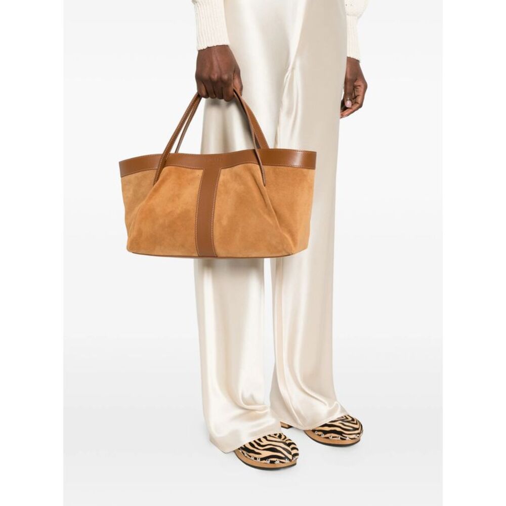 Twinset Brown Tote Bags Women - Picture 4 of 5